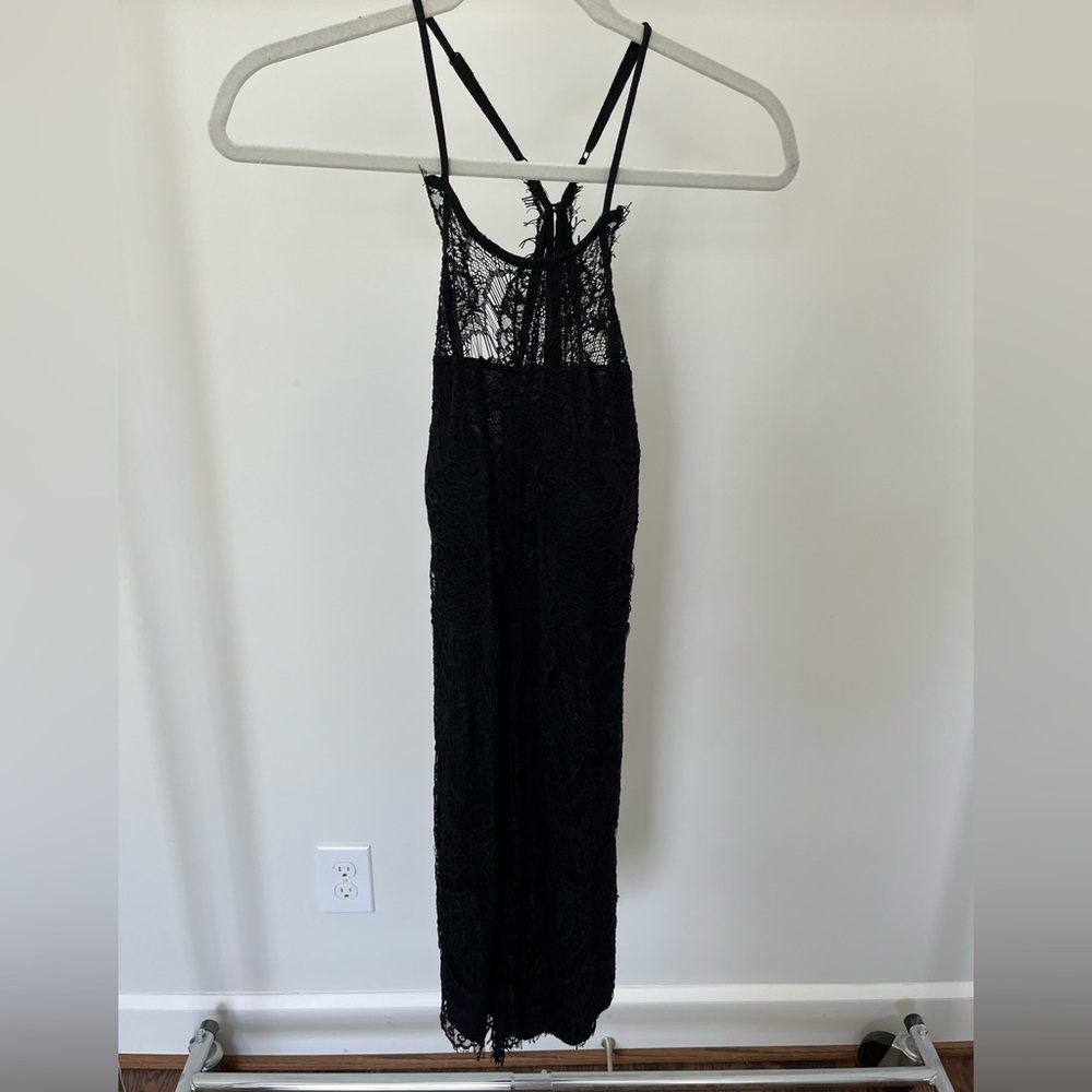 Free People Lace Mini Dress